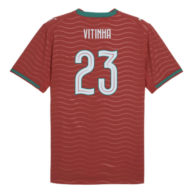 2026-2027 Portugal Authentic Home Shirt (Vitinha 23)-SoccerKits Hub | Buy Soccer Jerseys Online